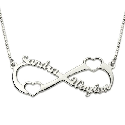 Personalised Infinity Necklace 1