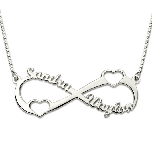 Personalised Infinity Necklace 1