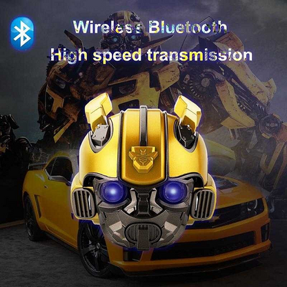 Transformer Bumblebee Wearable Helmet with Bluetooth Speaker 1