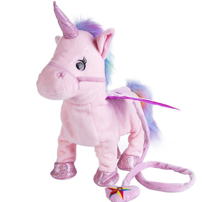 Electric Walking Unicorn Plush Toy 1