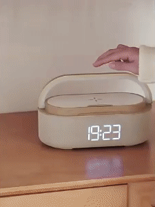 Bluetooth Speaker with Digital Alarm Clock 1
