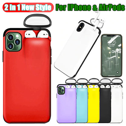 2 in1 AirPods IPhone Case 1