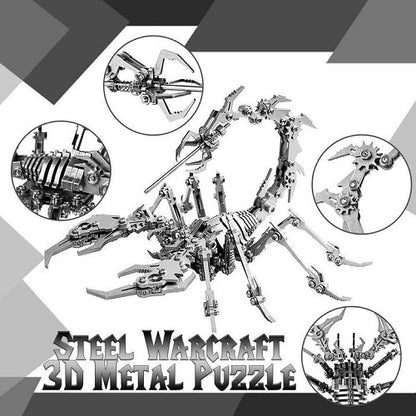 Steel Warcraft 3D Metal Puzzle 1