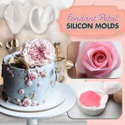 Fondant Petal Silicon Molds 1