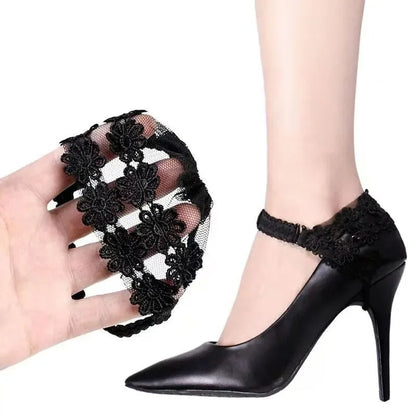 Lace High Heels Shoe Straps 1