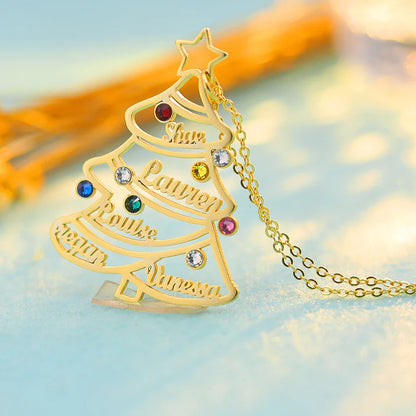 Custom Name Christmas Tree 1