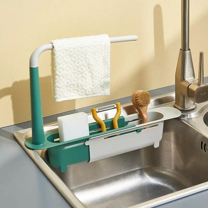 Telescopic Sink Storage Rack 1