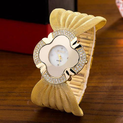 Elegant Butterfly Gold Watch 1