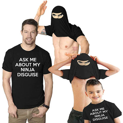 Funny Ninja Disguise T-shirt 1