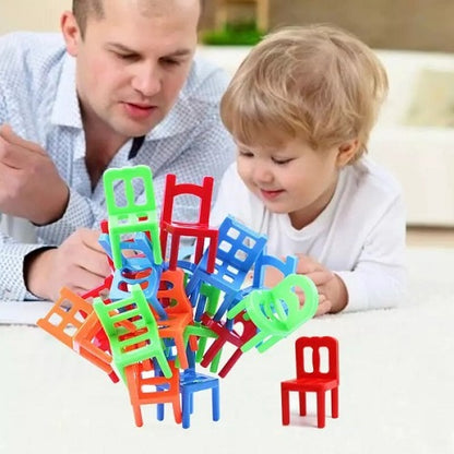 Balanced Chair Stack Game 1