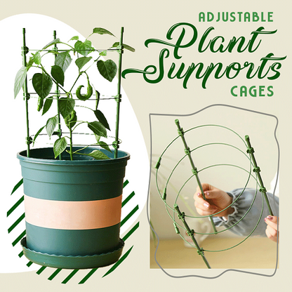 Adjustable Plant Supports Cages 1