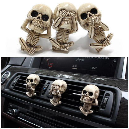 Evil Skull Trio Statue 3 Sets 1