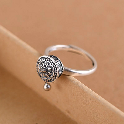 Spinning Buddhist Mantra Ring 1