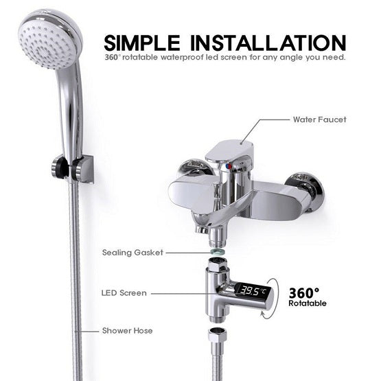 Digital Shower Thermometer 1