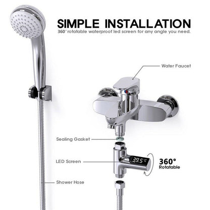 Digital Shower Thermometer 1