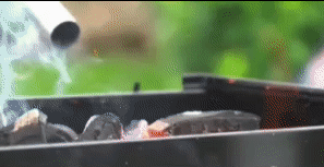 Manual Air fan for Charcoal BBQ 1