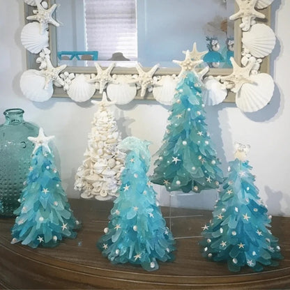 Sea Glass Christmas Tree 1