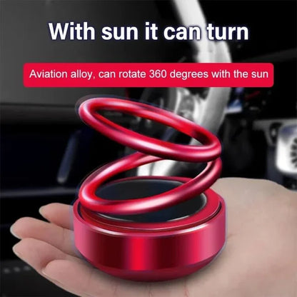Rotating Solar Powered Car Aromatherapy Ornament 1