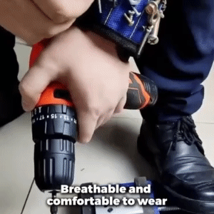 Magnetic wristband tool holder 1