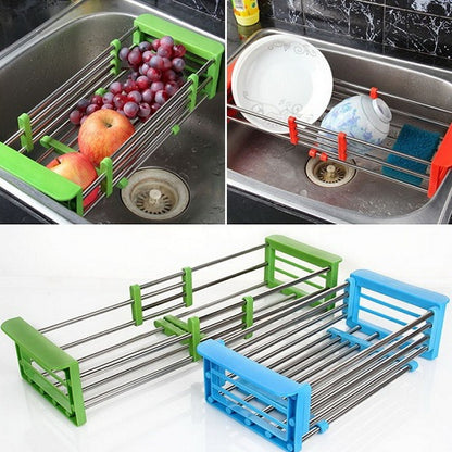 Kitchen Telescopic Drainer Rack 1