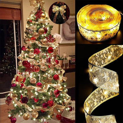 Decorate LED Christmas Streamers 1