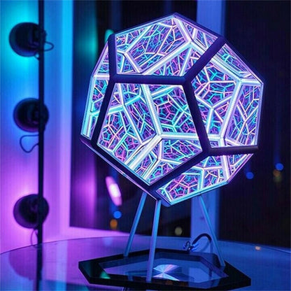 The InfiniteX Dodecahedron Color Art Light 1