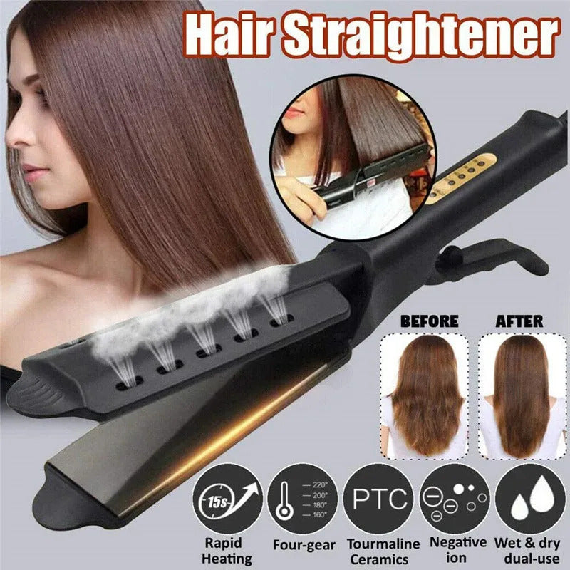 Four Gear Ceramic Tourmaline Ionic Flat Iron Hair Straightener 1
