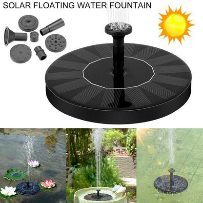 Solar Powered Fountain Pump 1