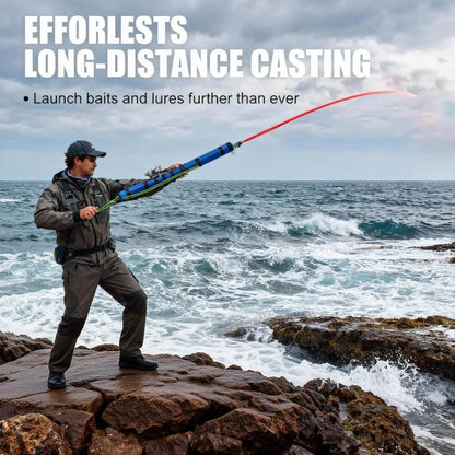 Portable Slingshot Fishing Rod Set 1