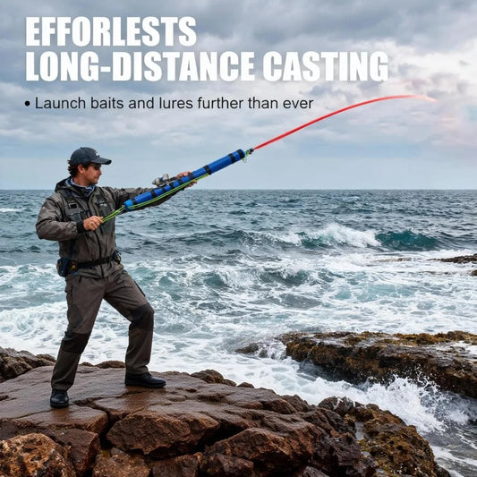 Portable Slingshot Fishing Rod Set 1