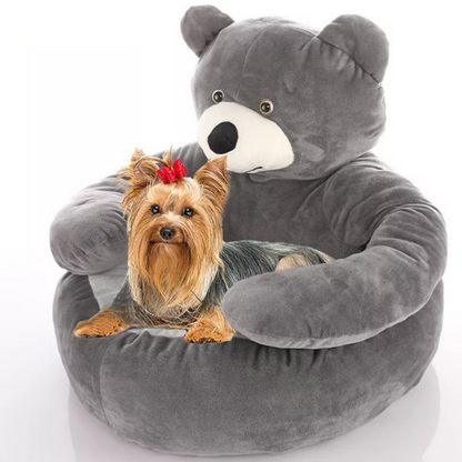 Cute Bear Hug Pet Bed 1