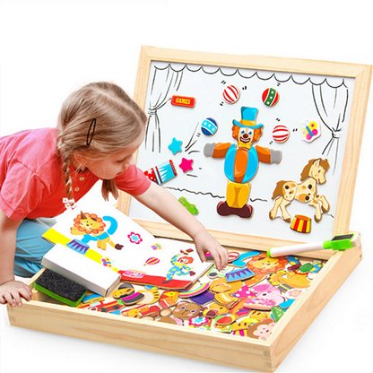Wooden Magnetic Puzzle 1