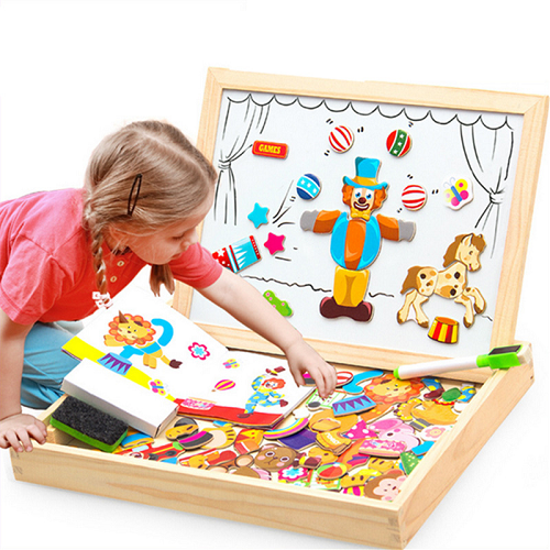 Wooden Magnetic Puzzle 1