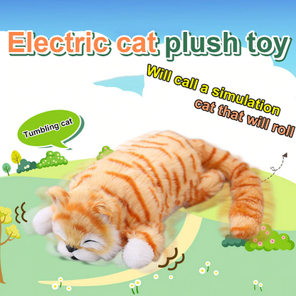 Hilarious and Adorable Electric Laughing and Rolling Cat Toy 1