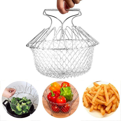 Foldable Cooking Basket 1