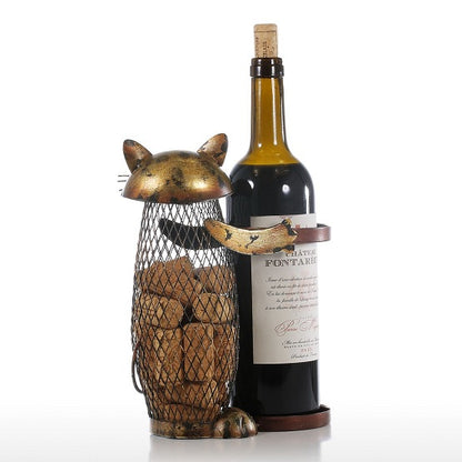 Cat Wine Stand 1
