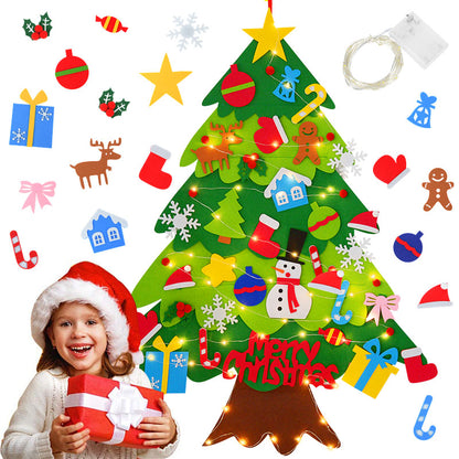 DIY Felt Christmas Trees 1