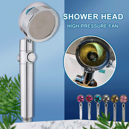 360 Propeller High Pressure Shower Head 1