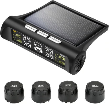 Solar Power Car Tire Pressure Monitoring Tool 1