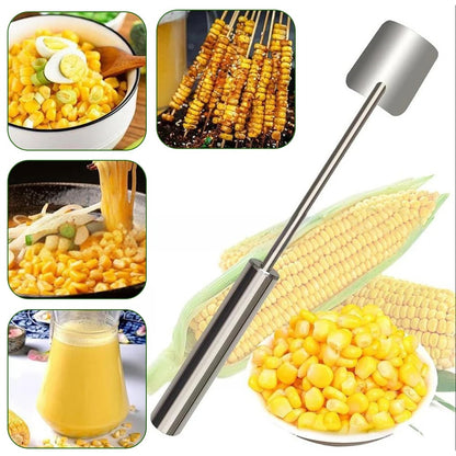 Long Handle Stainless Steel Corn Stripping Tool StripChef 1
