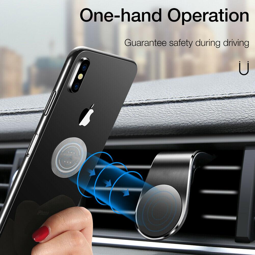 Minimalist Magnetic Car Phone Holder 1
