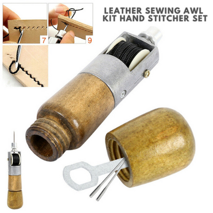 Leather Sewing Awl Kit Hand Stitcher Set 1