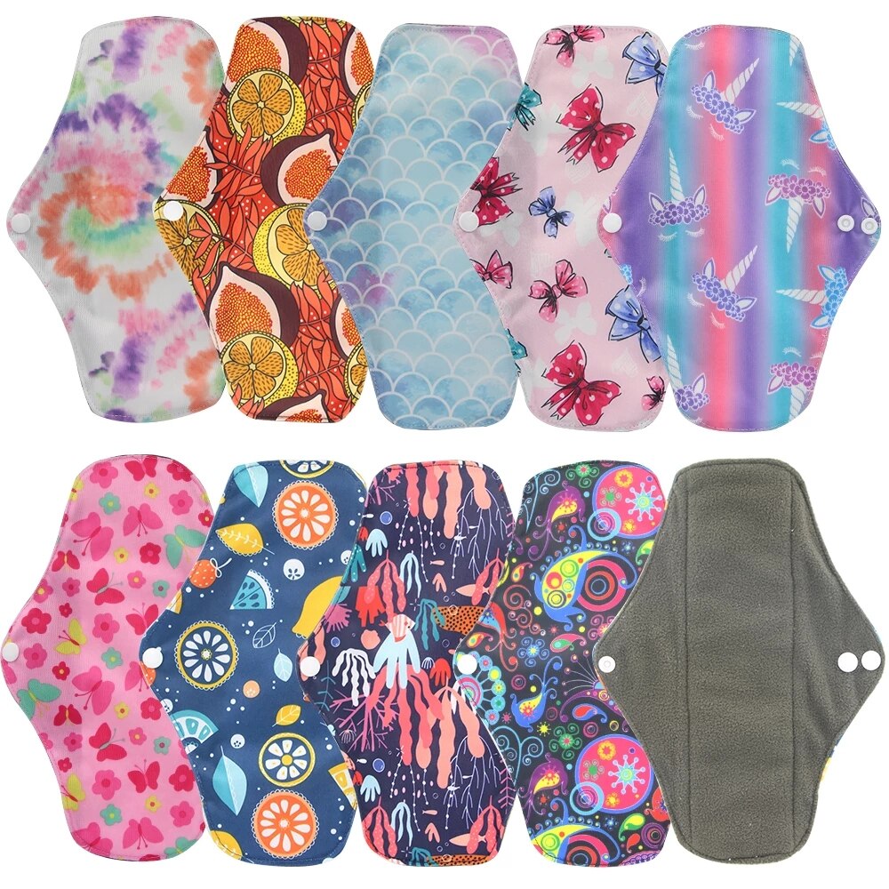 Bamboo Reusable Pads- 6 PCS 1