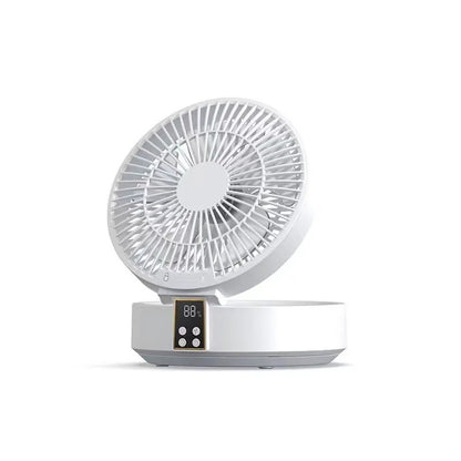 Foldable Wall-Mounted Fan with Night Light 1
