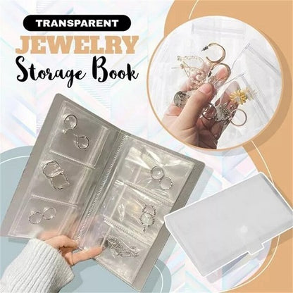 Transparent Jewellery Storage Book 1