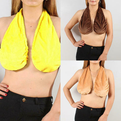 Comfort Solid Sweat Towel Bra 1