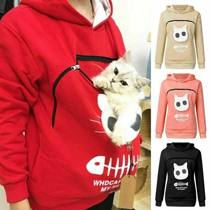 Pet Carrier Hoodie-Cat Hoodie 1