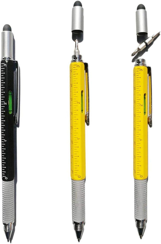 2 Pack – 6-in-1 Multi-Functional Stylus Pen 1